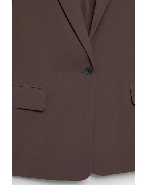Pull&Bear Brown Basic Blazer