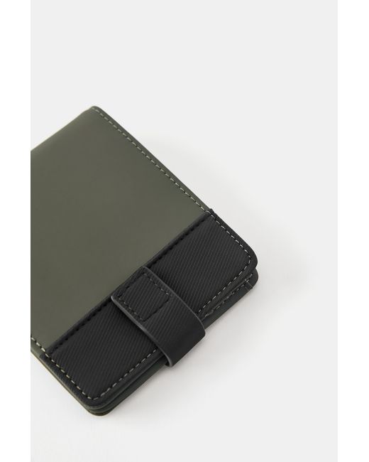 Pull&Bear Geldbörse Mit Gummiertem Finish in Multicolor für Herren