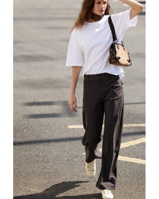 Pull&Bear Nette Broek in het Brown