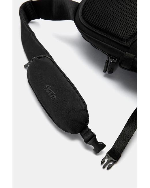 Pull&Bear Technische Stwd-Umhängetasche in Black für Herren