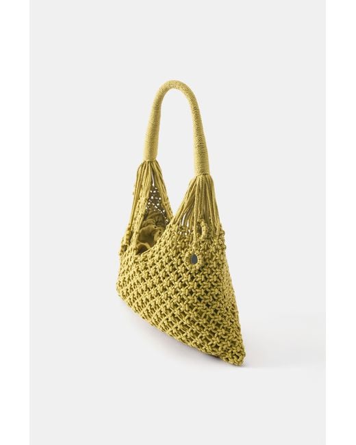 Borsa Shopper Con Specchietti di Pull&Bear in Green