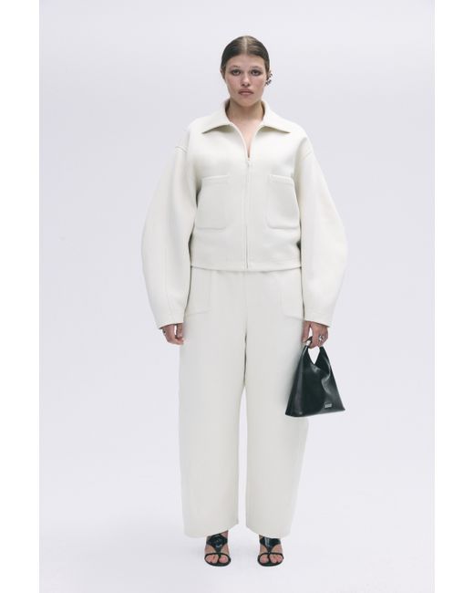 Pull&Bear Natural High Neck Jacket Karoline Vitto for men