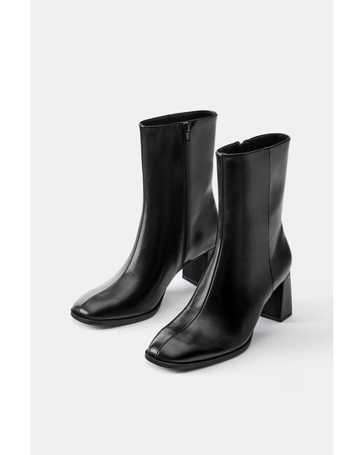 Pull&Bear Black Absatzstiefeletten