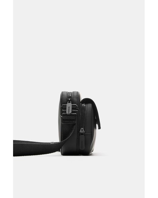 Borsa A Tracolla di Pull&Bear in Black da Uomo