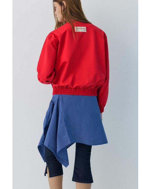 Pull&Bear Embroidered Jacket