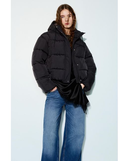 Doudoune À Capuche Pull&Bear en coloris Blue