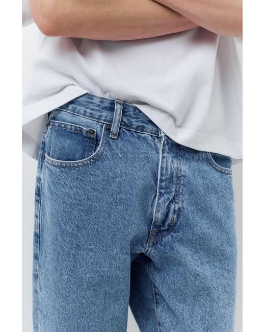 Pull&Bear Blue Standard Jeans for men