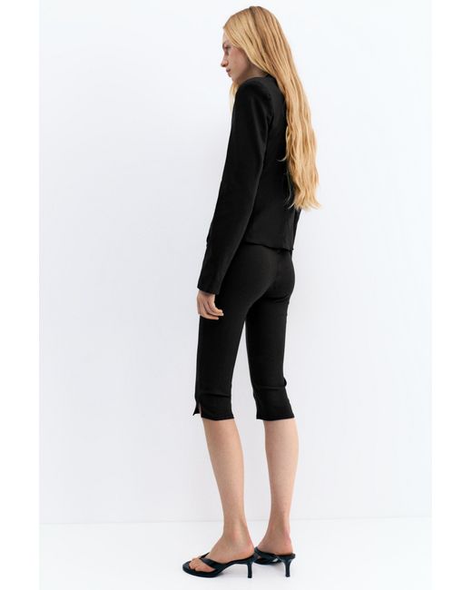 Blazer Sfiancata di Pull&Bear in Black