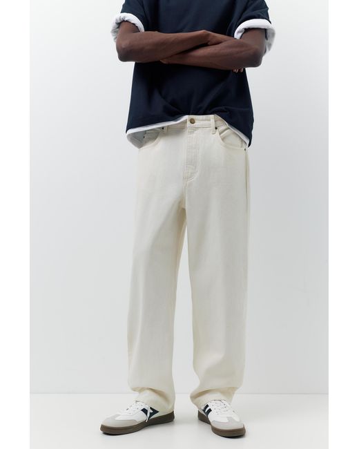 Pull&Bear Baggy Jeans in het Blue voor heren