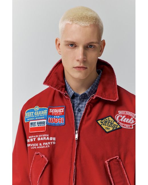 Pull&Bear Black Patch Jacket for men