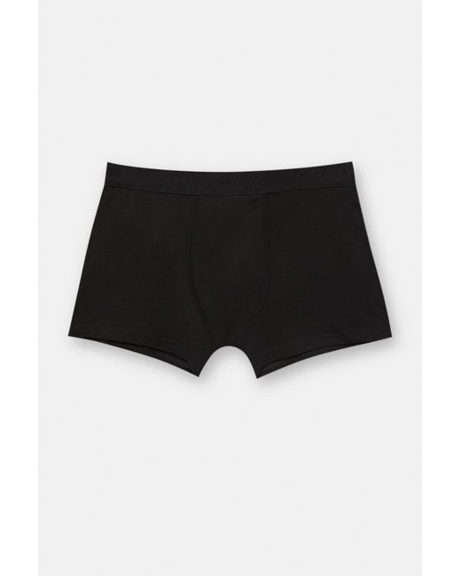 Pull&Bear Black Pack Of 3 Stwd Boxers for men