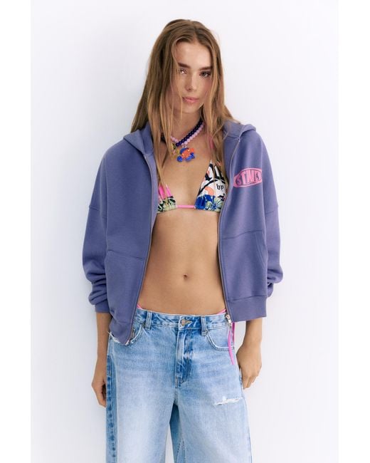 Pull&Bear Multicolor Pleasures X Stwd Hoodie