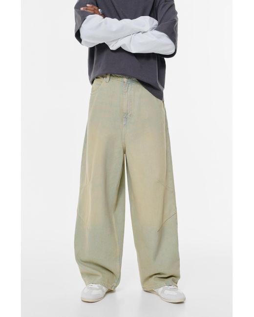 Pull&Bear Super Baggy Jeans in Multicolor für Herren