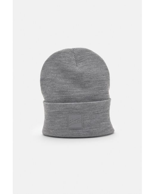 Pull&Bear Gray Beanie Hat for men