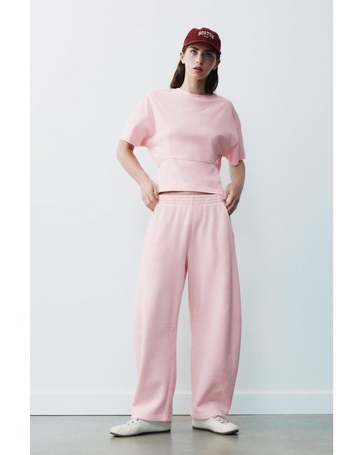 Pull&Bear Barrel Joggingbroek in het Gray