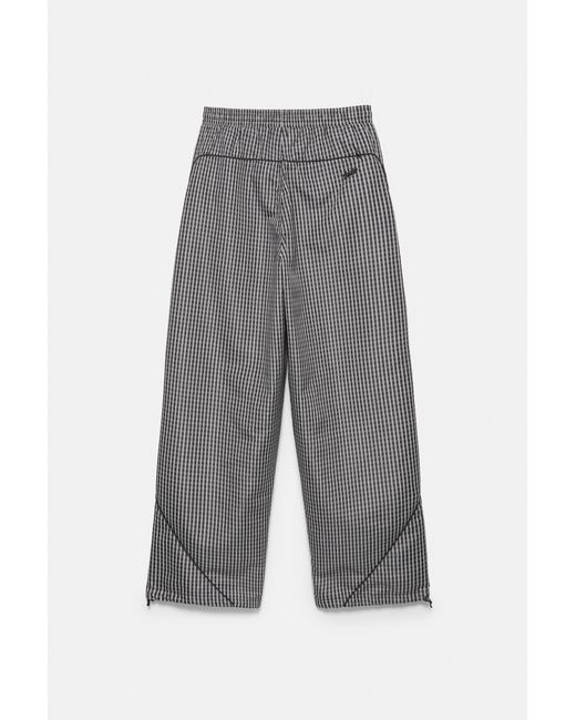 Pull&Bear Gray Stwd Sports Jogger Trousers for men