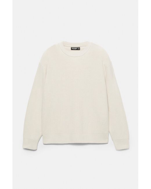 Pull Col Rond Pull&Bear pour homme en coloris Natural