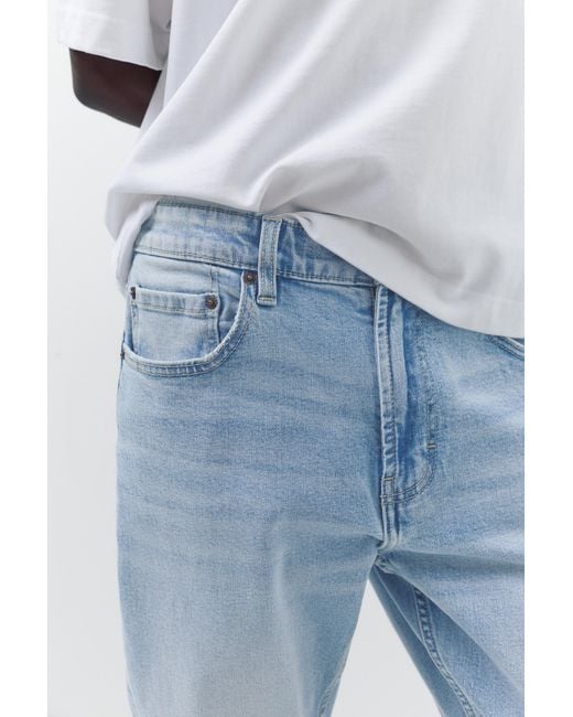 Pull&Bear Blue Slim Fit Jeans for men