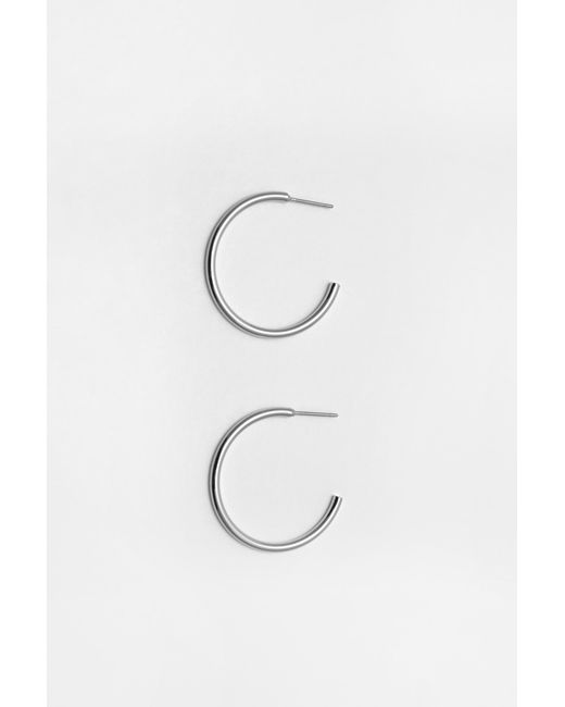 Pull&Bear Blue Pack Of 2 Basic Hoop Earrings