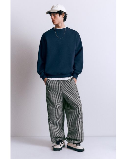 Pull&Bear Gray Stwd Sports Jogger Trousers for men