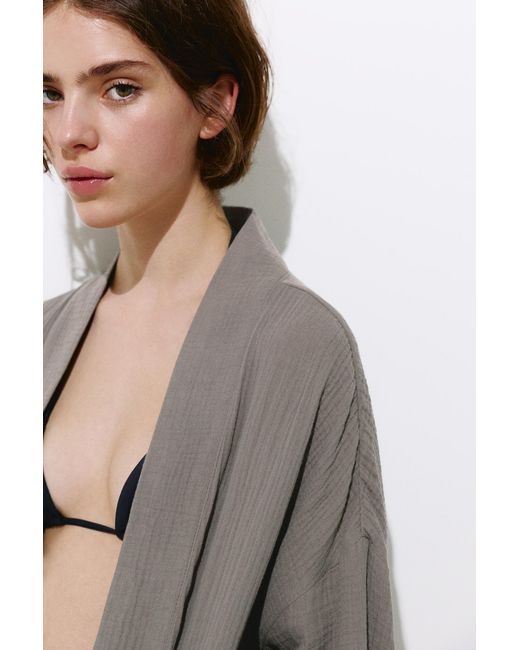 Pull&Bear Multicolor Crepe Kimono