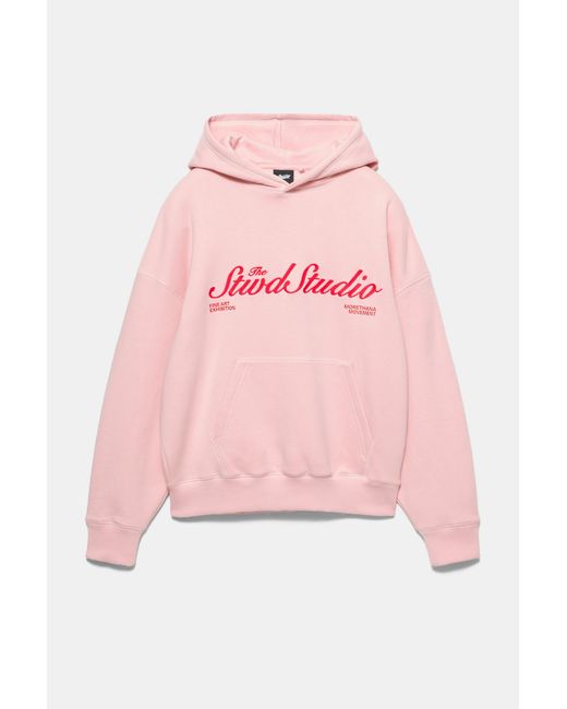 Pull&Bear Stwd Studio in het Pink voor heren