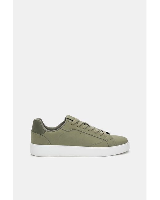 Pull&Bear Blue Casual Trainers With Detail for men