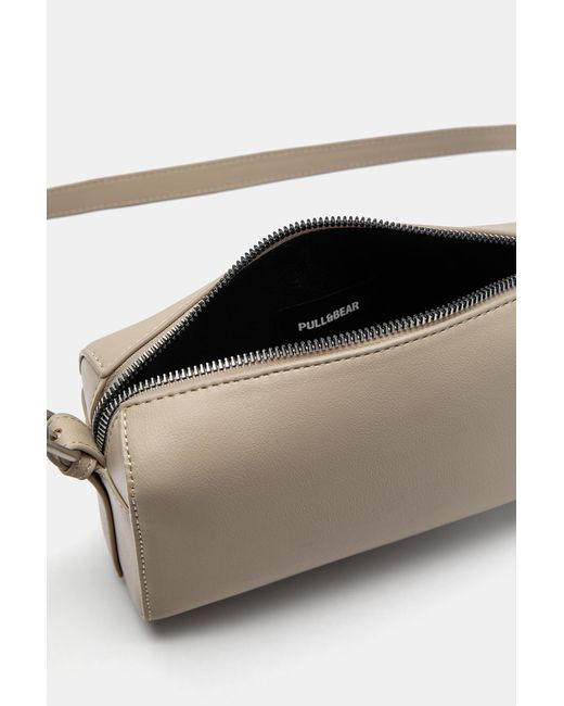 Pull&Bear Umhängetasche Mit Tasche in Natural für Herren