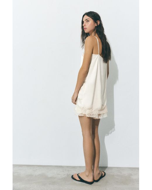 Pull&Bear Gray Strappy Camisole Top