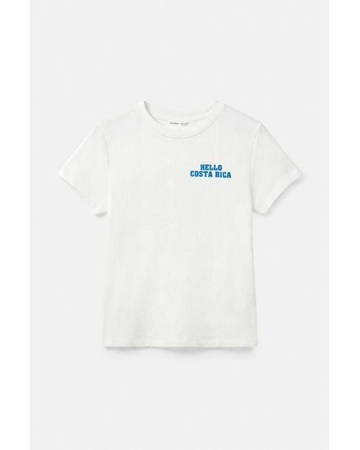 Pull&Bear Multicolor Costa Rica T-Shirt