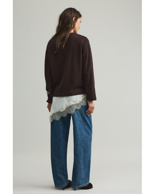 Pullover Sottile di Pull&Bear in Black