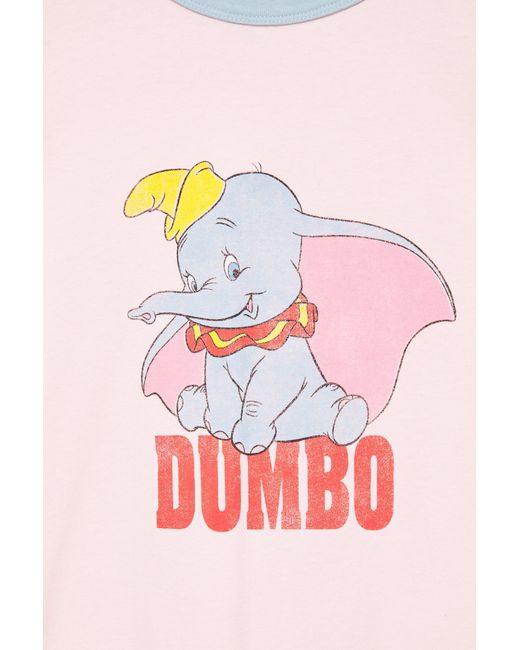 T-Shirt Regular Dumbo Pull&Bear en coloris Pink