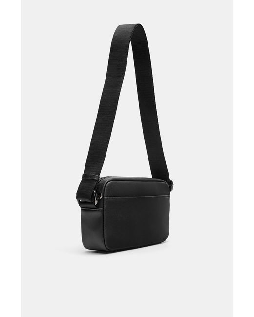 Pull&Bear Casual-Umhängetasche in Black für Herren