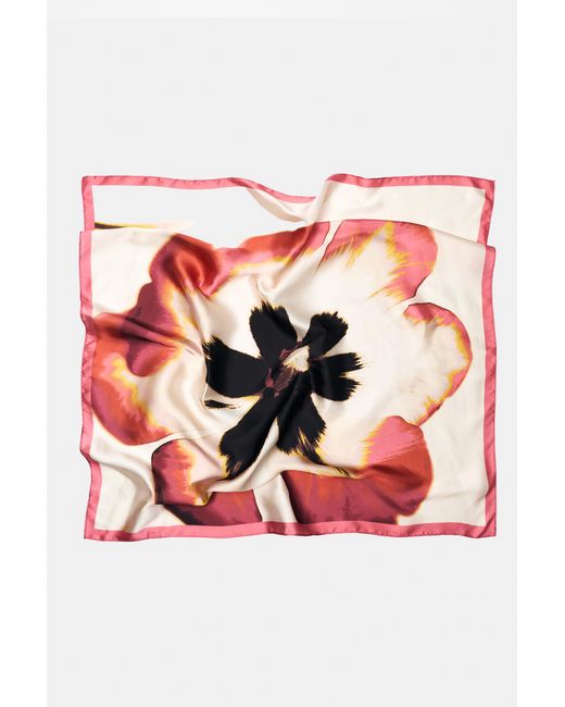 Pull&Bear Pink Floral Scarf