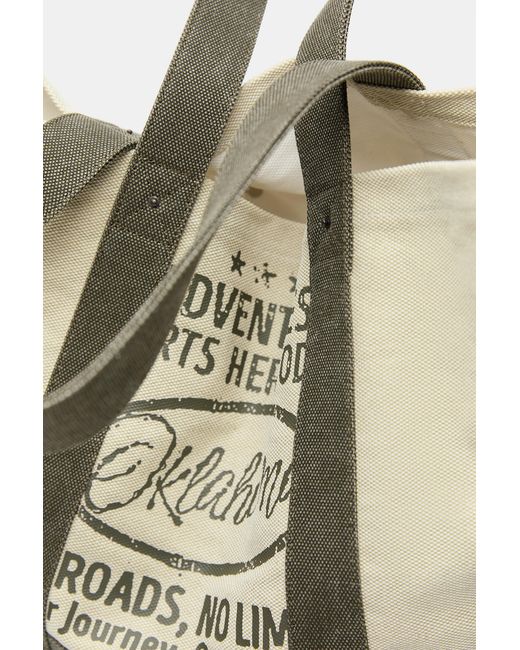 Pull&Bear Shopper Aus Canvas in Black für Herren