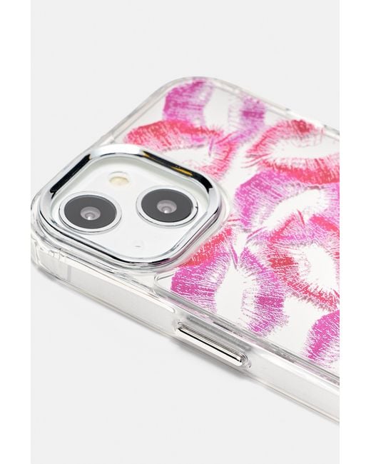Coque Iphone Miroir Baisers Pull&Bear en coloris Pink