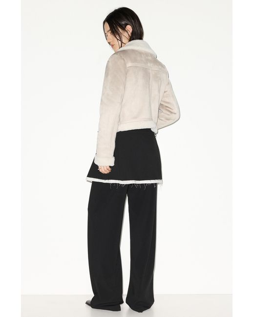 Pull&Bear Black Short Reversible Jacket