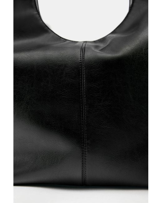 Pull&Bear Black Tote Bag