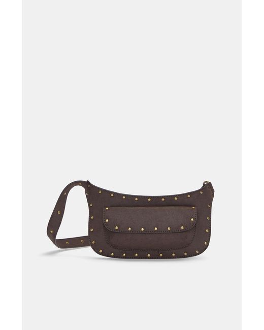 Pull&Bear Brown Studded Belt Bag