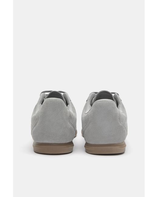Pull&Bear Blue Casual Leather Trainers for men