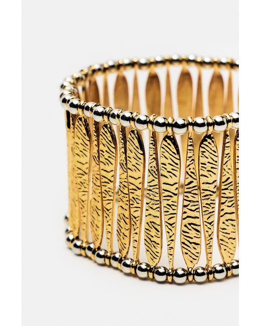 Bracciale Metallizzato di Pull&Bear in Metallic