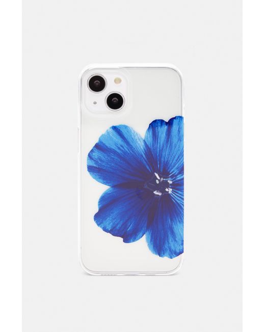Pull&Bear Blue Blumen-Iphone-Hülle