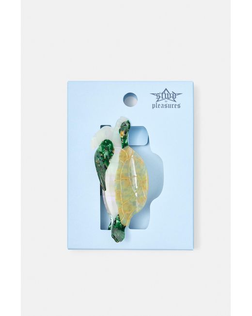 Pull&Bear Green Pleasures X Stwd Tortoise Hair Clip