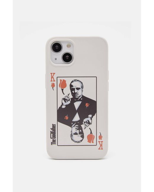 Pull&Bear Iphone-Hülle Der Pate in White für Herren