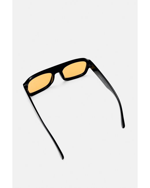 Pull&Bear Black Quadratische Sonnenbrille