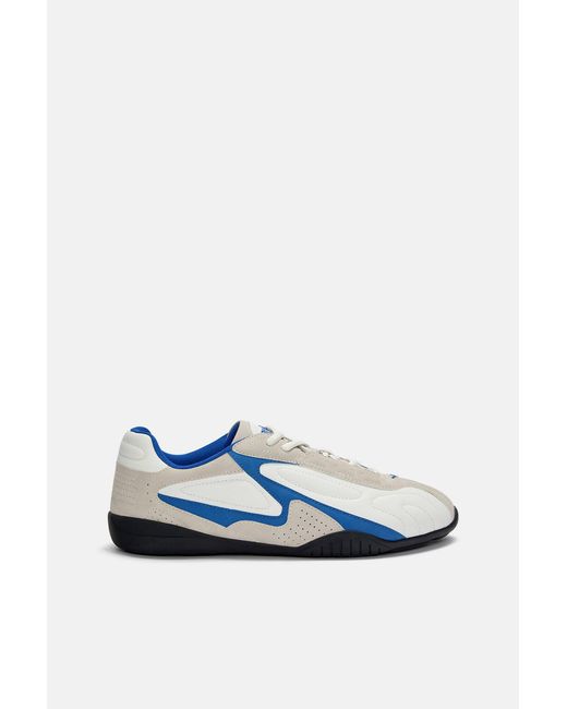 Pull&Bear Retro-Sneaker in Blue für Herren