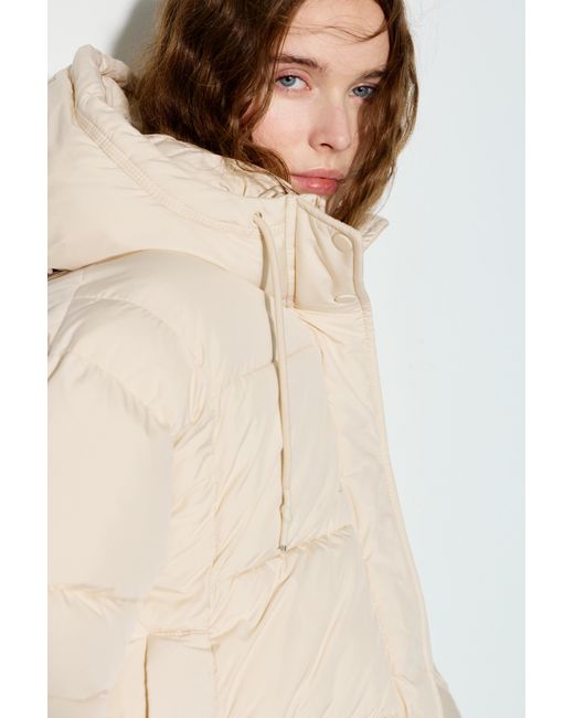 Doudoune À Capuche Pull&Bear en coloris White