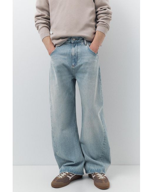 Pull&Bear Multicolor Jeans With Seams for men