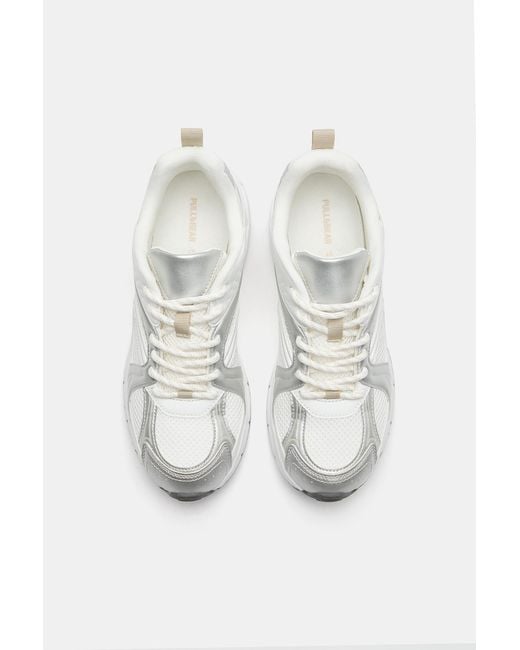 Pull&Bear Black Multi-Piece Trainers