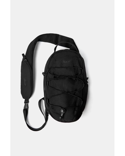 Pull&Bear Technische Stwd-Umhängetasche in Black für Herren